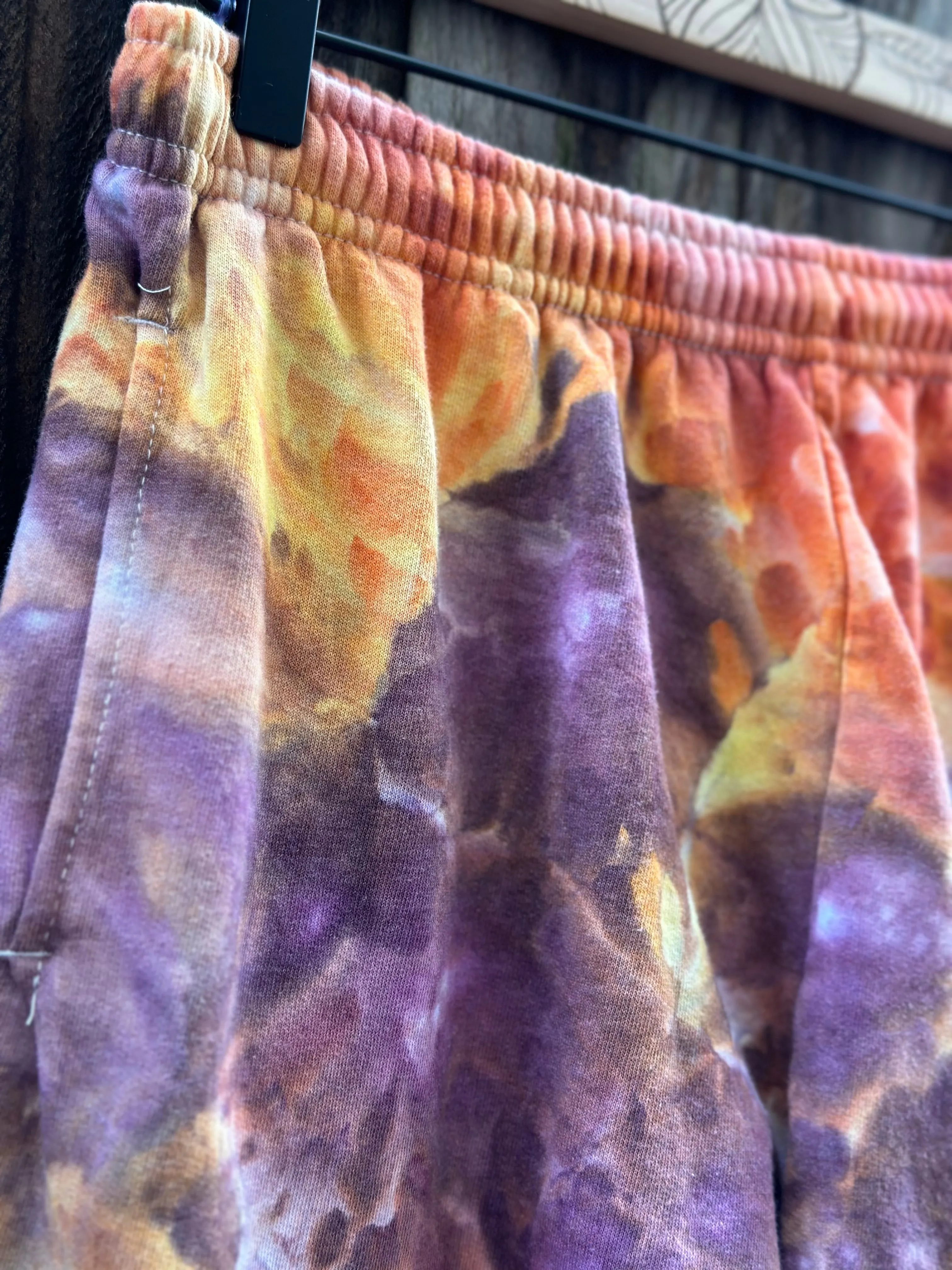 Unisex Medium Matching Zip Up Hoodie and Sweatpants in ‘Starburst’