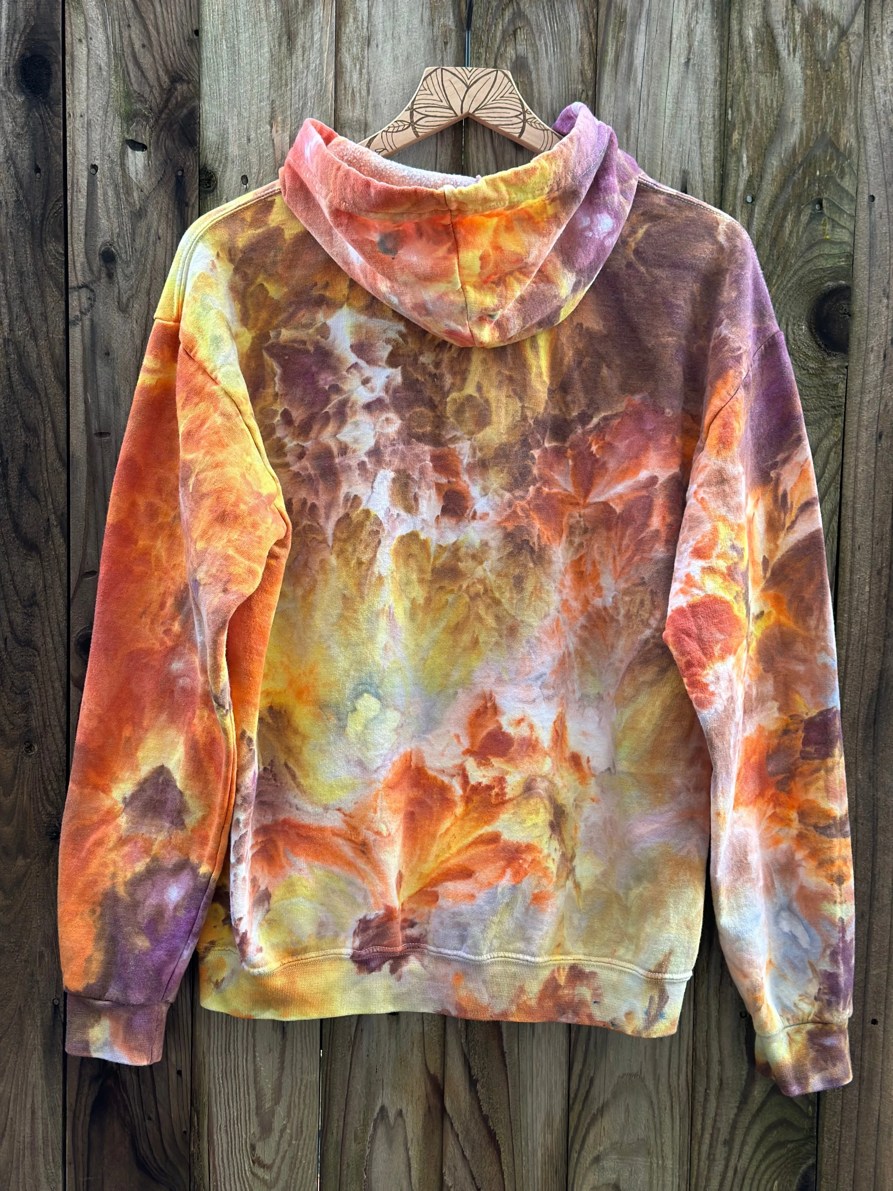 Unisex Medium Matching Zip Up Hoodie and Sweatpants in ‘Starburst’