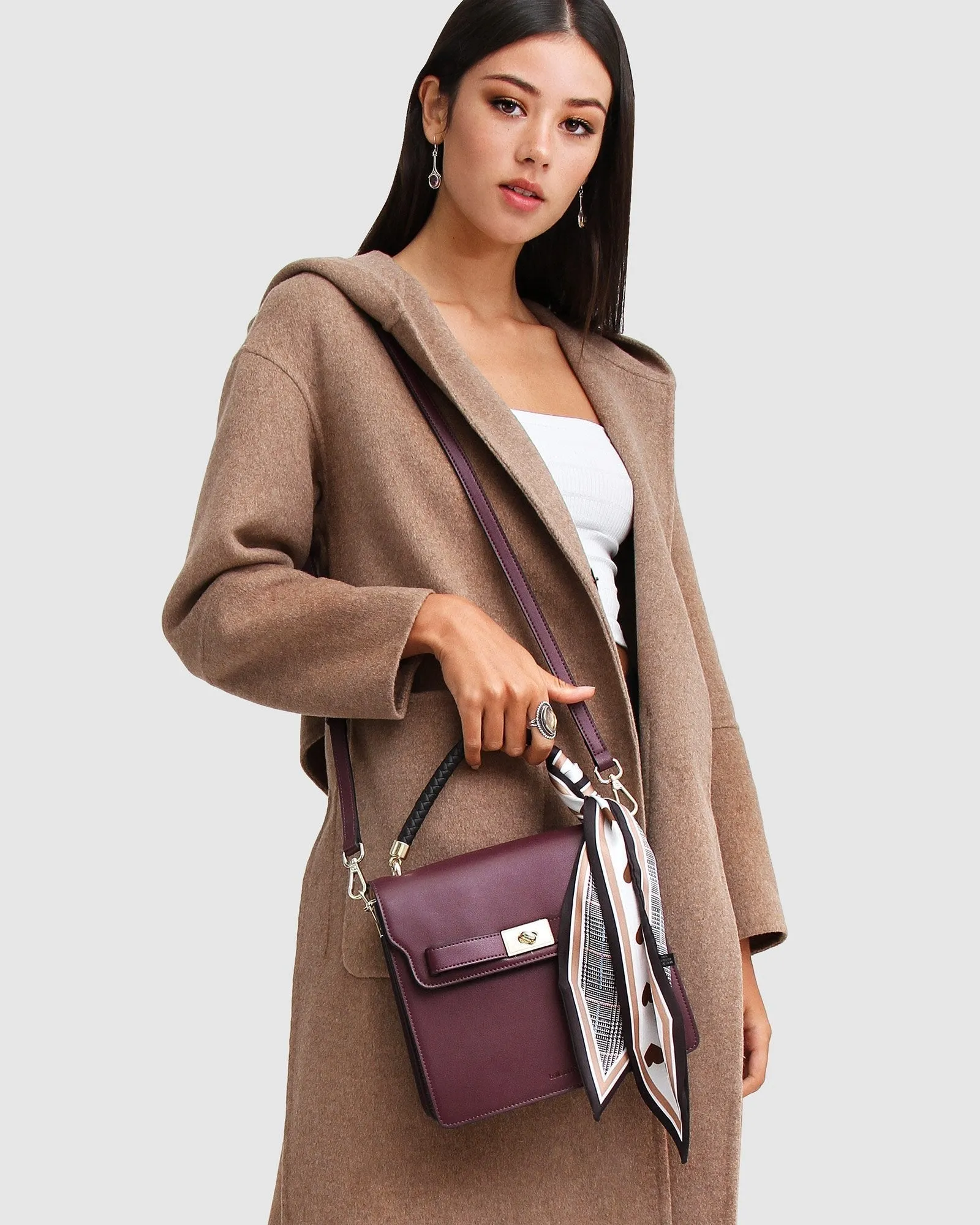 Walk This Way Wool Blend Oversized Coat - Oat