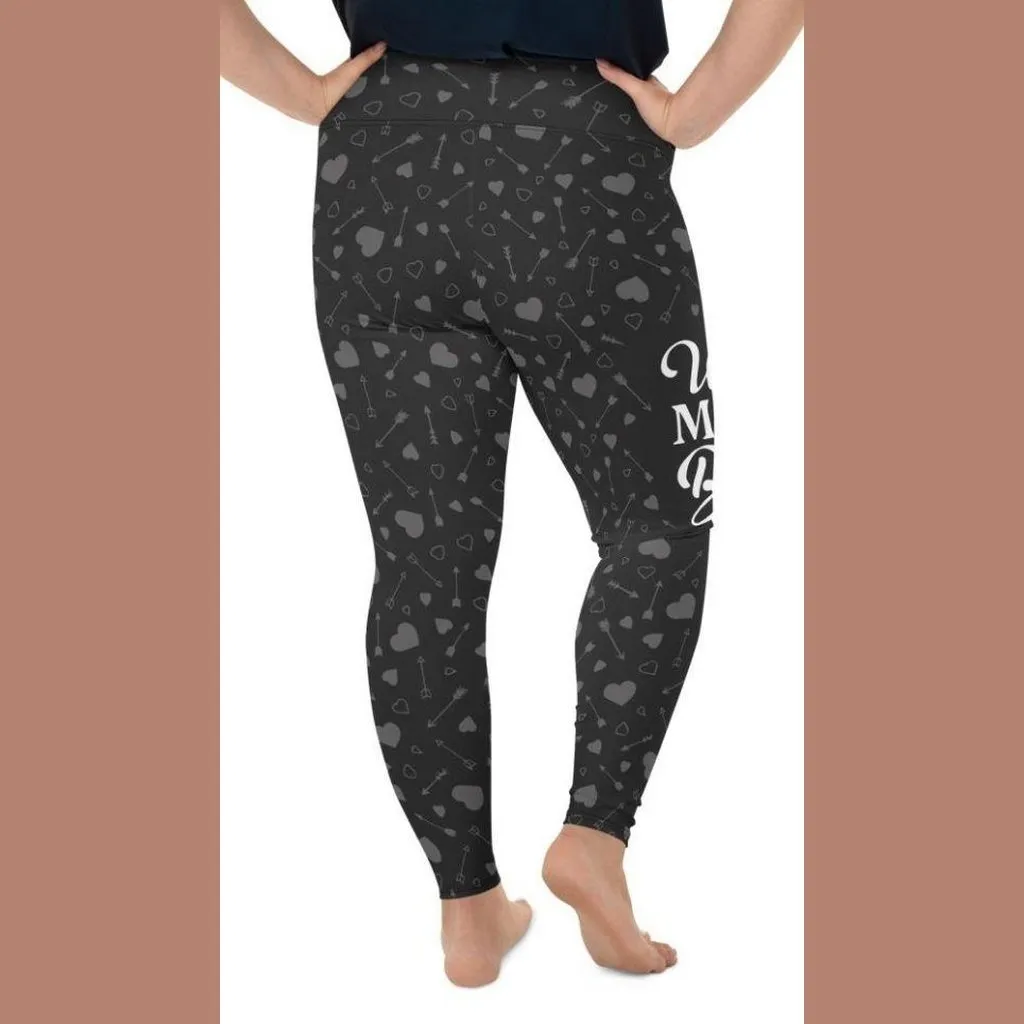 Wife Mom Boss Plus Size Leggings