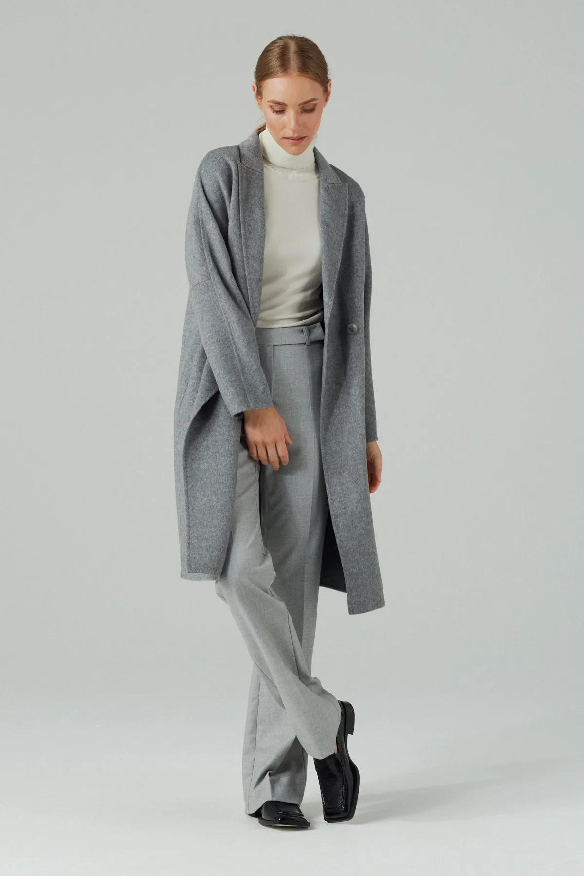 WOOL RICH CHIC COAT GREY