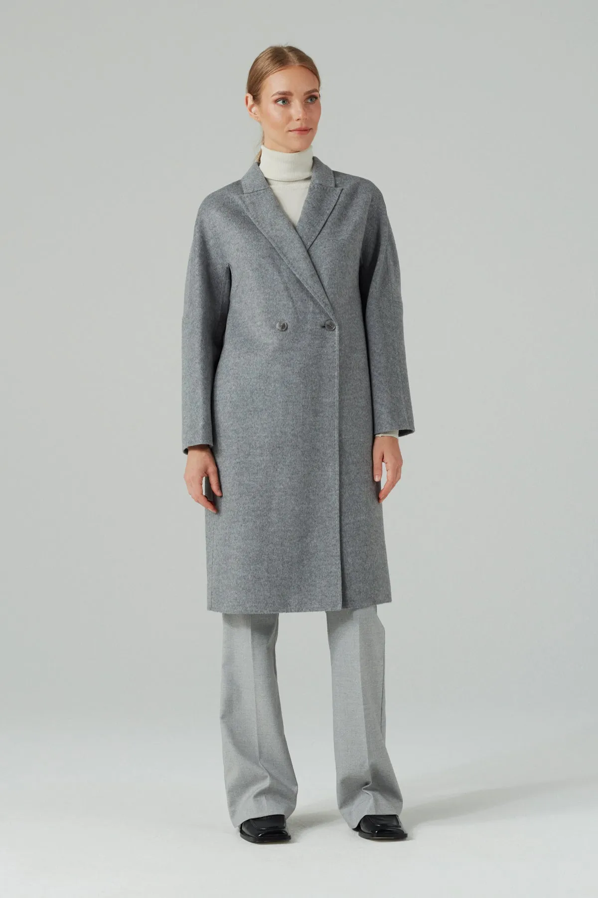 WOOL RICH CHIC COAT GREY