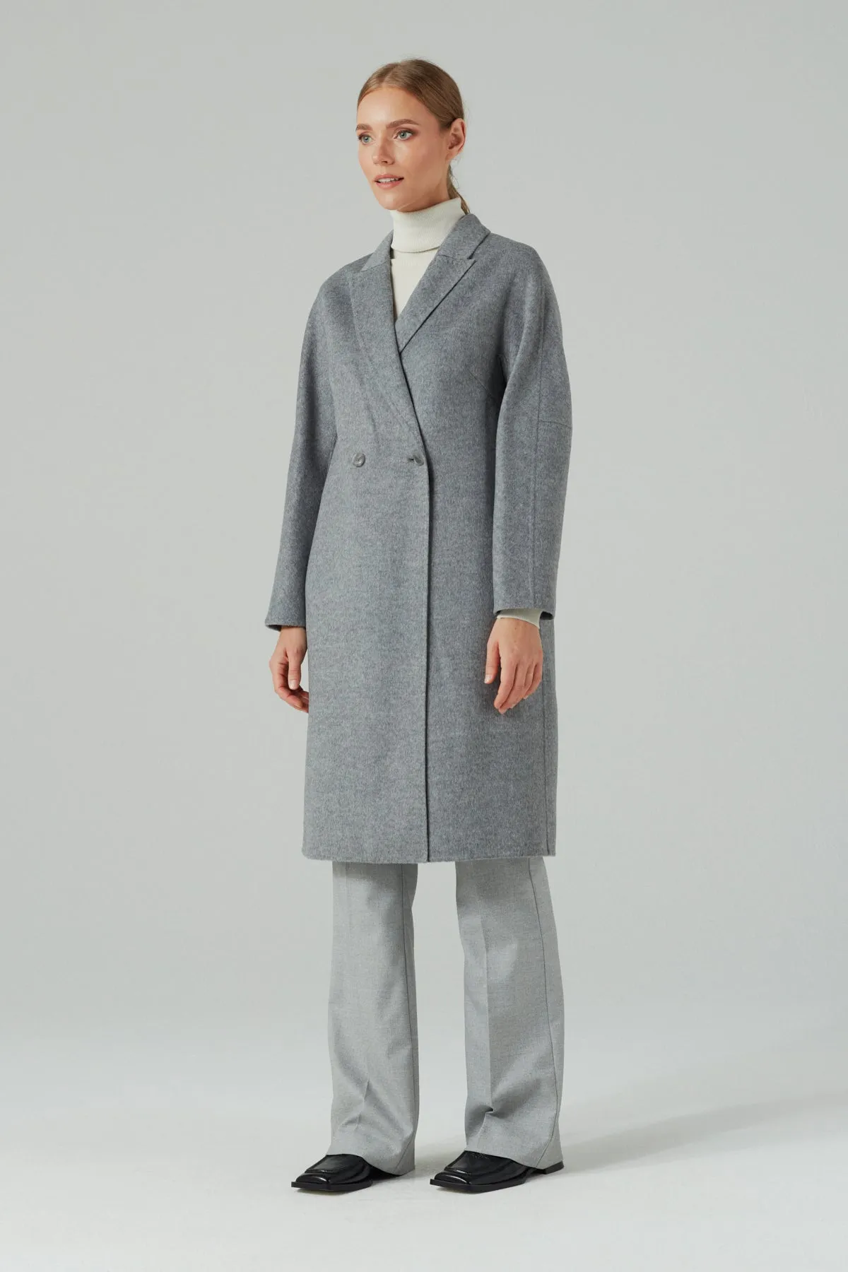 WOOL RICH CHIC COAT GREY